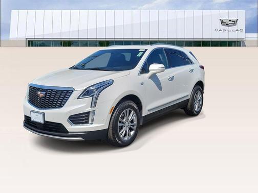 Crystal White Tri-Coat 2023 Cadillac XT5 Premium Luxury
