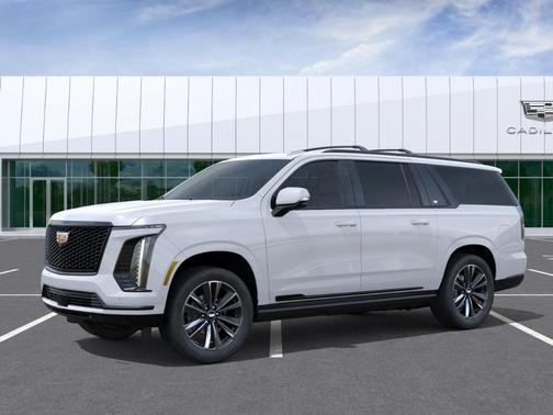 Vibrant White 2026 Cadillac Escalade ESV Sport