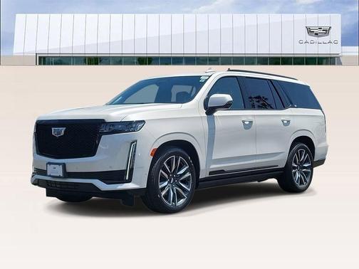 Crystal White Tri-Coat 2024 Cadillac Escalade Sport Platinum