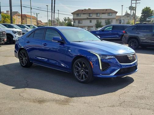 Wave Metallic 2023 Cadillac CT4 Sport