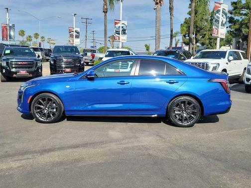 Wave Metallic 2023 Cadillac CT4 Sport