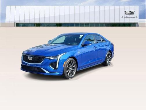 Wave Metallic 2023 Cadillac CT4 Sport