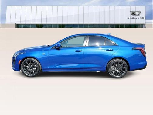 Wave Metallic 2023 Cadillac CT4 Sport