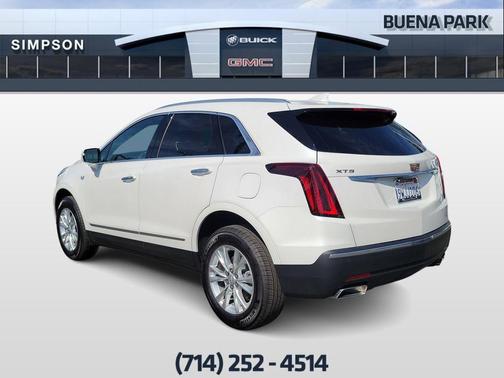 Crystal White 2025 Cadillac XT5 Luxury