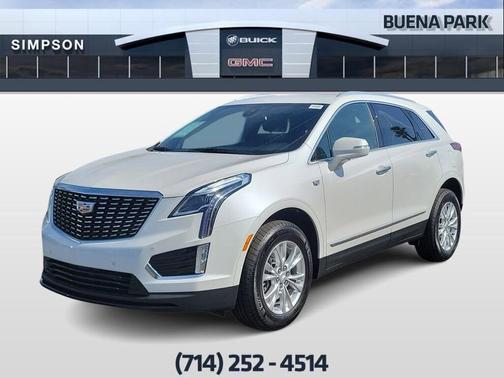 Crystal White 2025 Cadillac XT5 Luxury