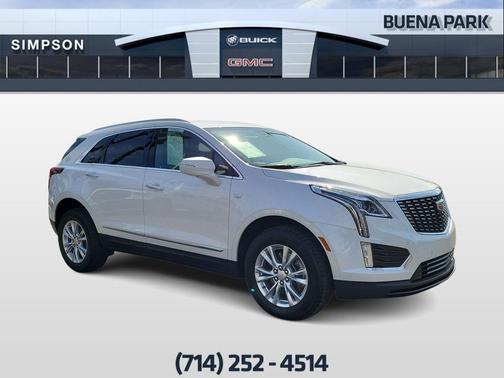 Crystal White 2025 Cadillac XT5 Luxury