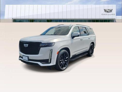 Crystal White Tri-Coat 2021 Cadillac Escalade Sport Platinum