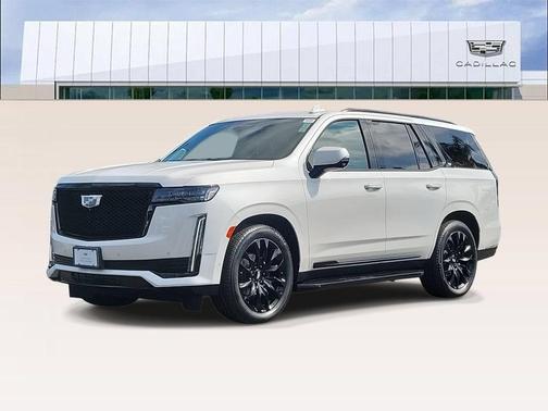 Crystal White Tri-Coat 2021 Cadillac Escalade Sport Platinum