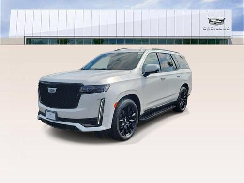 Crystal White Tri-Coat 2021 Cadillac Escalade Sport Platinum