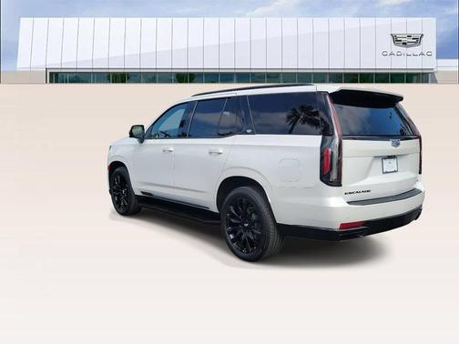 Crystal White Tri-Coat 2021 Cadillac Escalade Sport Platinum