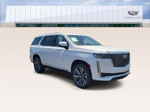 Crystal White Tri-Coat 2023 Cadillac Escalade Premium Luxury