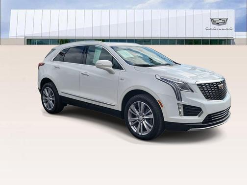 Crystal White 2024 Cadillac XT5 Premium Luxury