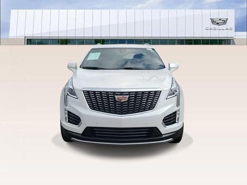 Crystal White 2024 Cadillac XT5 Premium Luxury