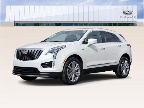 Crystal White 2024 Cadillac XT5 Premium Luxury