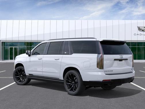 Vibrant White 2026 Cadillac Escalade ESV Sport
