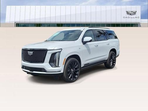 Vibrant White 2026 Cadillac Escalade Platinum Sport