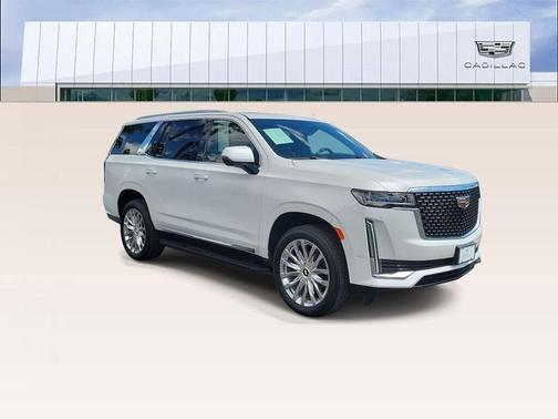 Crystal White 2022 Cadillac Escalade Premium Luxury