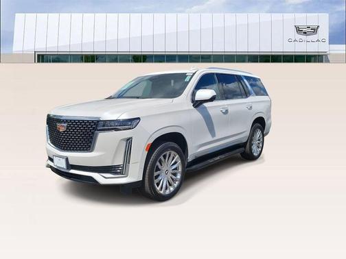 Crystal White 2022 Cadillac Escalade Premium Luxury