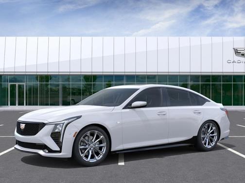 Summit White 2026 Cadillac CT5 Sport