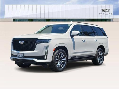 Crystal White 2022 Cadillac Escalade Sport Platinum