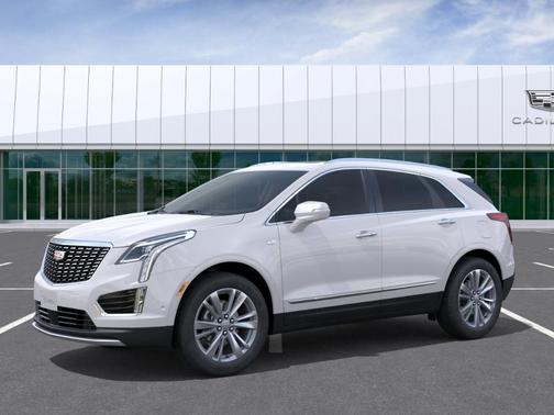 Crystal White Tri-Coat 2026 Cadillac XT5 Premium Luxury