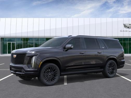 Galactic Gray Metallic 2026 Cadillac Escalade ESV Platinum Sport