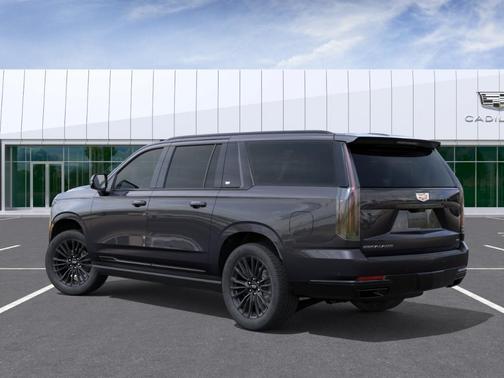 Galactic Gray Metallic 2026 Cadillac Escalade ESV Platinum Sport