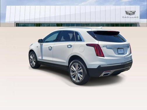 Crystal White Tri-Coat 2024 Cadillac XT5 Premium Luxury