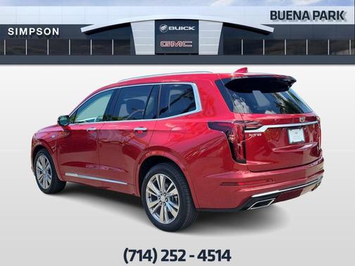 Radiant Red 2024 Cadillac XT6 Premium Luxury FWD