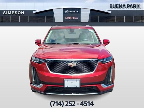 Radiant Red 2024 Cadillac XT6 Premium Luxury FWD