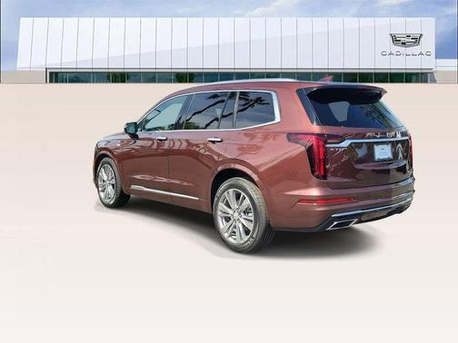 Rosewood Metallic 2023 Cadillac XT6 Premium Luxury FWD