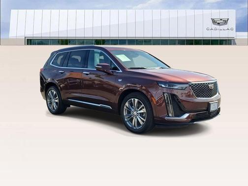 Rosewood Metallic 2023 Cadillac XT6 Premium Luxury FWD