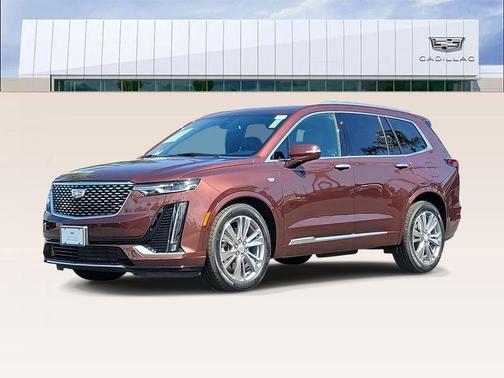 Rosewood Metallic 2023 Cadillac XT6 Premium Luxury FWD