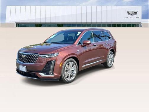 Rosewood Metallic 2023 Cadillac XT6 Premium Luxury FWD