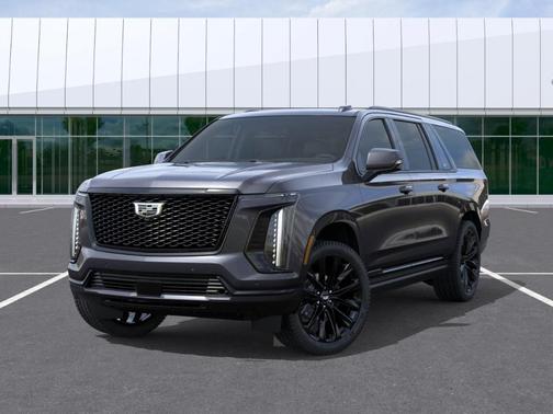 Galactic Gray Metallic 2026 Cadillac Escalade ESV Platinum Sport