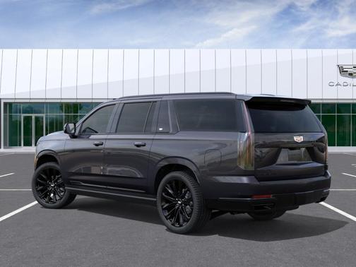 Galactic Gray Metallic 2026 Cadillac Escalade ESV Platinum Sport