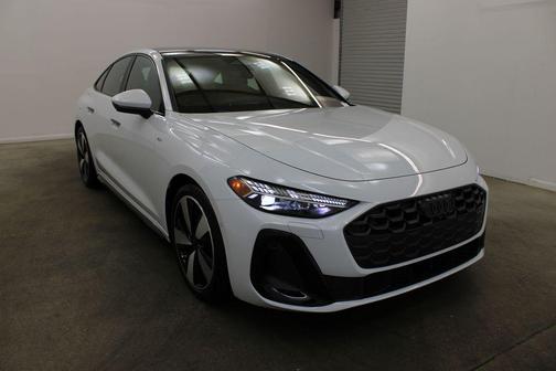 Glacier White Metallic 2026 Audi A5 Prestige TFSI quattro S tronic