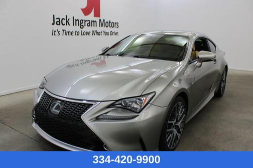 Silver Lining Metallic 2017 Lexus RC 350 Base