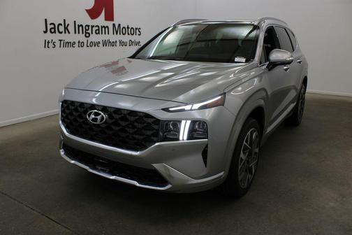 Shimmering Silver 2023 Hyundai SANTA FE Calligraphy
