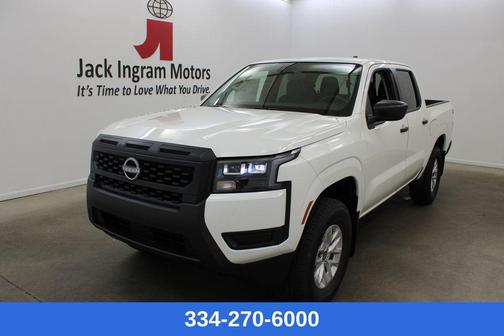 Glacier White 2026 Nissan Frontier S