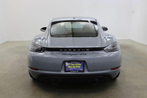 Gray 2025 Porsche 718 Cayman GTS 4.0
