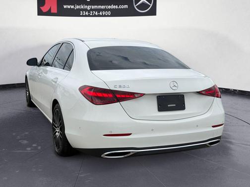 White 2022 Mercedes-Benz C-Class Sedan
