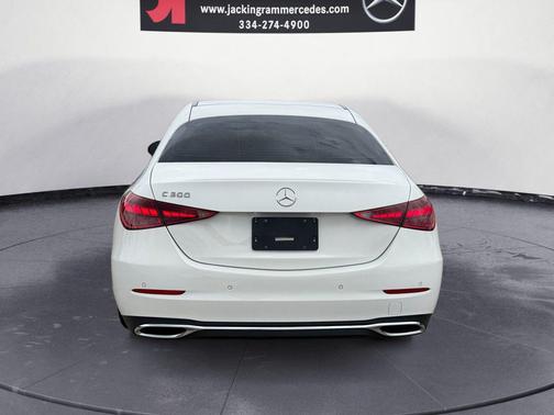 White 2022 Mercedes-Benz C-Class Sedan
