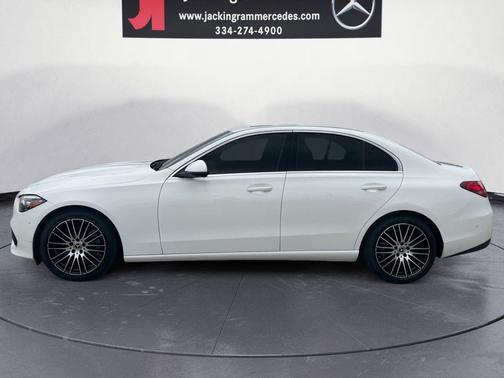 White 2022 Mercedes-Benz C-Class Sedan