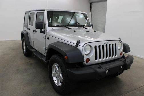 Bright Silver Metallic Clearcoat 2012 Jeep Wrangler Unlimited Sport