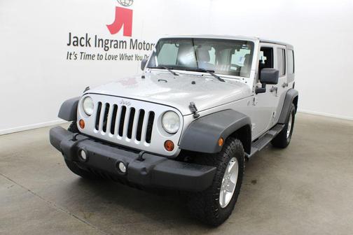 Bright Silver Metallic Clearcoat 2012 Jeep Wrangler Unlimited Sport