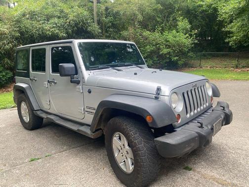 Bright Silver Metallic Clearcoat 2012 Jeep Wrangler Unlimited Sport
