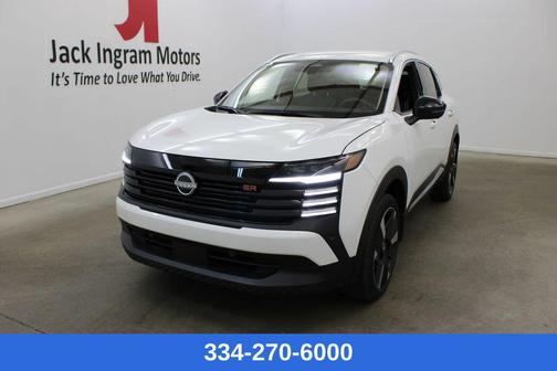 White 2026 Nissan Kicks SR