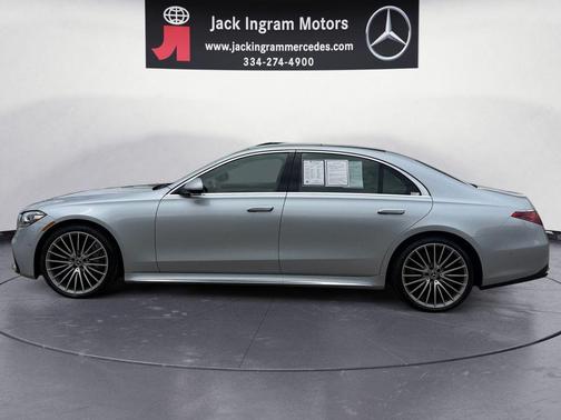Silver 2023 Mercedes-Benz S-Class 4MATIC