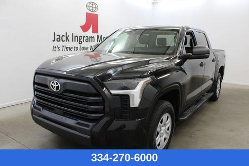 Midnight Black Metallic 2022 Toyota Tundra SR